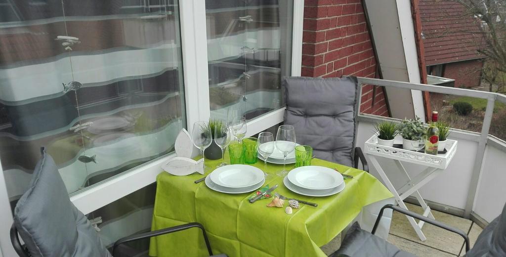 Wat Ne Wohnung Büsum Exteriör bild